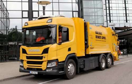 Scania представила свій перший водневий сміттєвоз