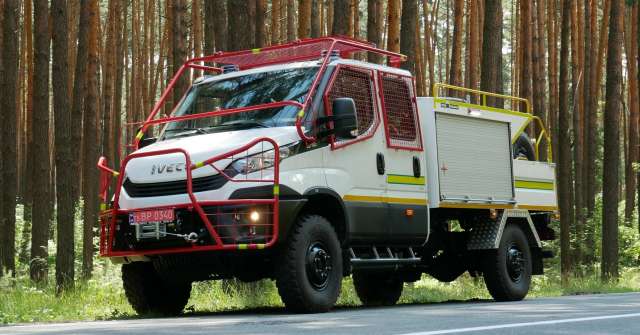 Вітчизняний виробник представив новий лісопатрульний пожежний автомобіль