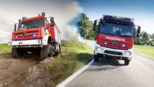 Mercedes-Benz представив нову спецтехніку для рятувальників