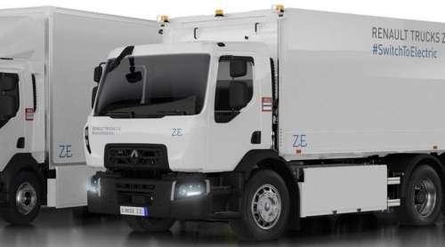 Renault представить серійну 26-тонну електровантажівку