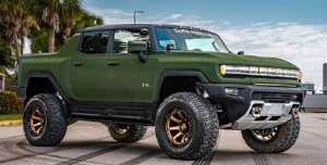 Новий електричний Hummer представили із «армійським» тюнінгом