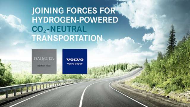 Volvo та Daimler готують наступ у сфері виробництва паливних елементів