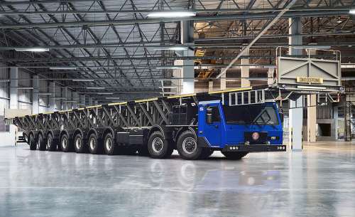 Tatra представила свою найдовшу 9-вісну вантажівку із повним приводом