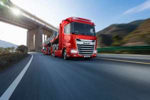 DAF представив нову серію шасі для автовозів із наднизькою висотою