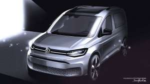 Зовнішність нового Volkswagen Caddy розсекретили до прем&#039;єри