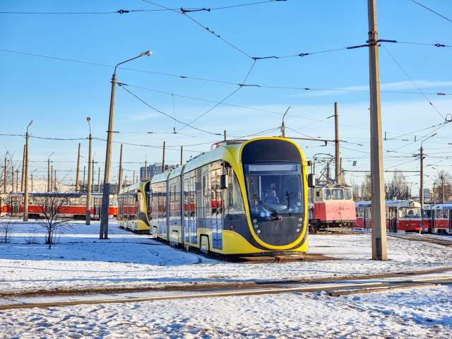 До Києва привезли нові трамваї вітчизняного виробництва