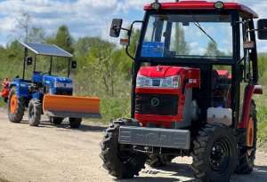 Перший український електротрактор пройшов випробування