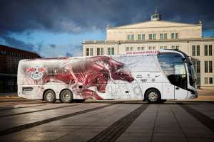 MAN створив розкішний автобус для футбольної команди