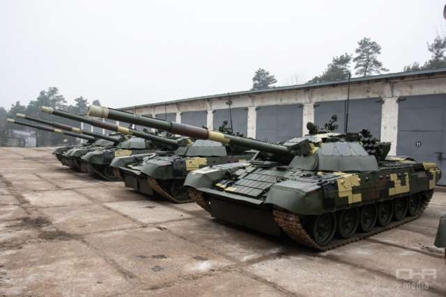 ЗСУ отримало партію танків Т-72