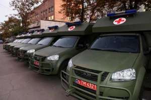 Україна оновила близько половини санітарного автотранспорту армії