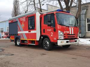 Волинське ДСНС отримало нову вітчизняну пожежну автоцистерну
