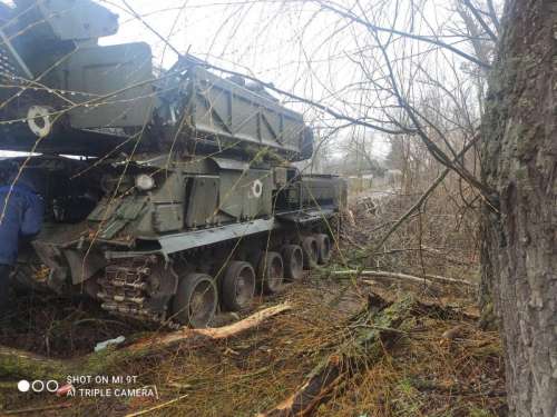 Наші солдати захопили ще один ЗРК «Бук», який відтепер буде захищати небо України
