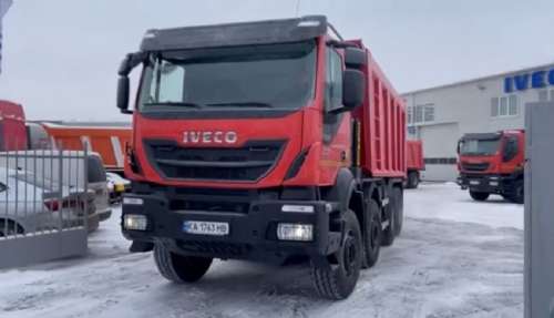 В Україні перевозитимуть вугілля нові самоскиди IVECO із підвищеною прохідністю