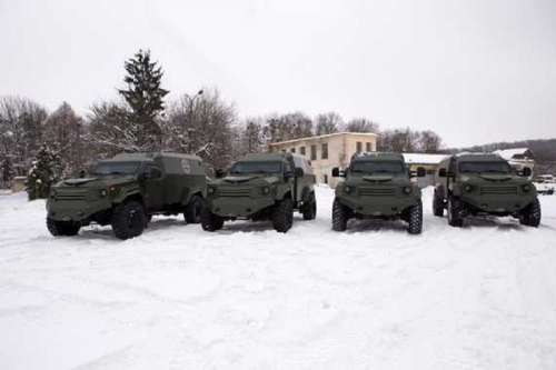 До України прибули ще чотири броньовані «швидкі»