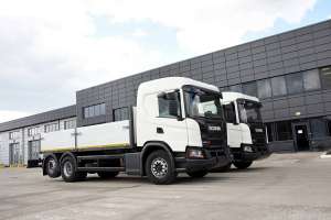 Scania поставила українській компанії нові самоскиди