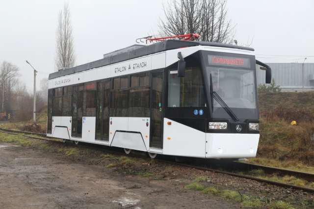 В Одесі випробовують новий трамвай «Еталон»