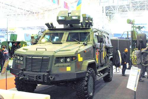 NPO Praktika presented new models of armored vehicles