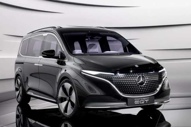 Представили електричний компактвен Mercedes-Benz EQT Concept