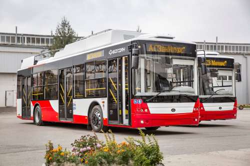 Луцьк закуповує 29 сучасних тролейбусів «Богдан»