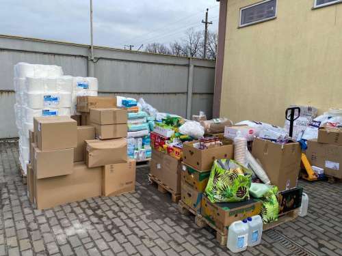 MAN збирає та привозить гуманітарну допомогу для України