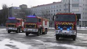 ДСНС Херсонщини отримала нові машини для гасіння лісових пожеж