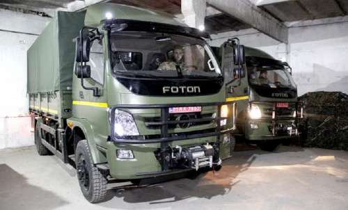 ЗСУ отримали зібрані в Україні вантажівки «Кобальт-Фотон»