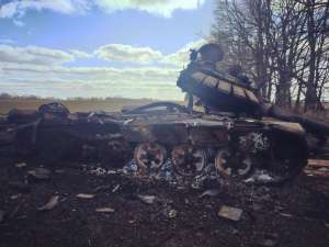 Оборонці Чернігова знищили велику кількість ворожої техніки