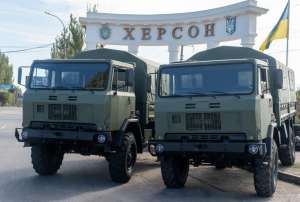 Українські військові отримали повнопривідні автомобілі IVECO