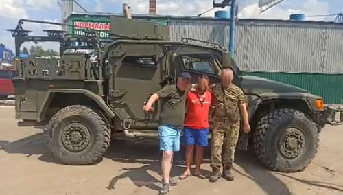 Україна отримала бронемашини HUSKY TSV