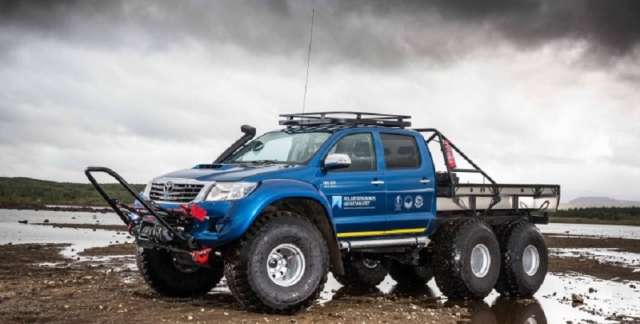 Toyota створила спеціальний пікап для Антарктиди