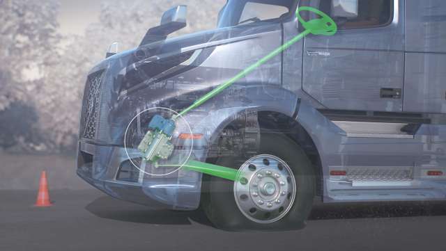 Volvo Trucks представила нове рішення для безпеки руху вантажівок