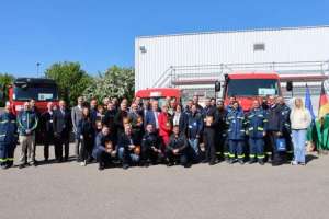 Українські рятувальники отримали 12 спеціалізованих автомобілів із Німеччини