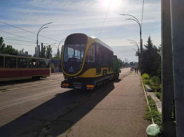 В Києві з’явився перший низькопідлоговий трамвай «Татра-Юг»