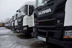 Scania поставила українській компанії велику партію автопоїздів