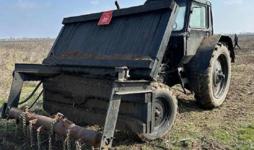 Український агрохолдинг створив власний трактор-розміновувач