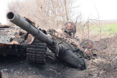 Десантники 95-ї бригади знищили три російські танки і паливозаправник