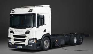 Scania представила гібридну вантажівку із запасом ходу до 60 км на електротязі
