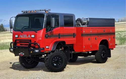 Американці представили унікальний пожежний автомобіль для бездоріжжя