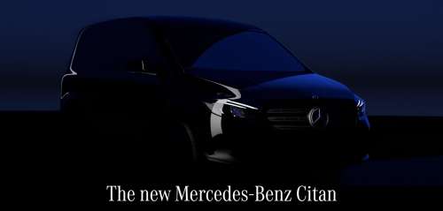 В серпні Mercedes-Benz представить новий «каблучок» Citan