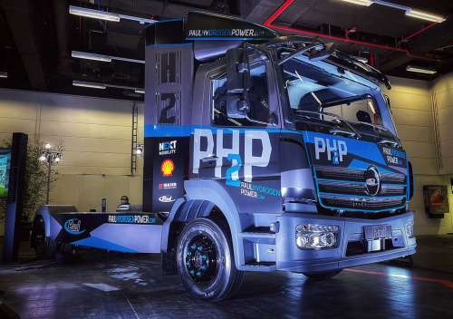 Німці представили абсолютно нову водневу вантажівку Paul