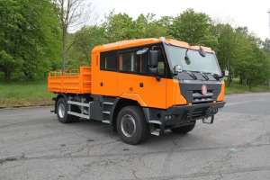Tatra випробовує безпілотні вантажівки для пожежників та військових