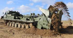 Для укріплення кордону залучено спеціальні інженерні машини вітчизняного виробництва