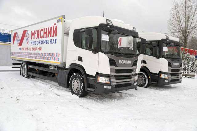 Scania поставила українському підприємству вантажівки з новими 7-літровими двигунами