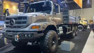 Mercedes-Benz представила нову військову вантажівку