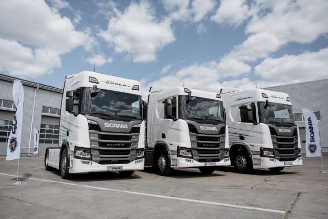 Scania презентувала у Полтаві свої нові тягачі