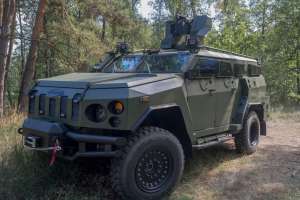 Нацгвардія отримала першу партію бронеавтомобілів «Новатор-2» із засобами РЕБ