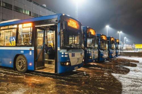 Латвія передала Києву ще 10 сучасних автобусів