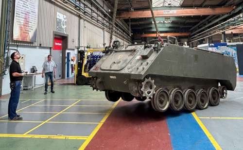 Бельгія підготувала для України першу партію модернізованих бронемашин М113