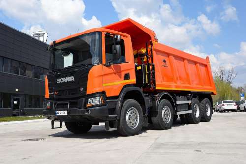 В Україні реалізований новий самоскид Scania для важких умов