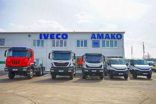 В Киеве показали линейку грузовиков IVECO для бездорожья